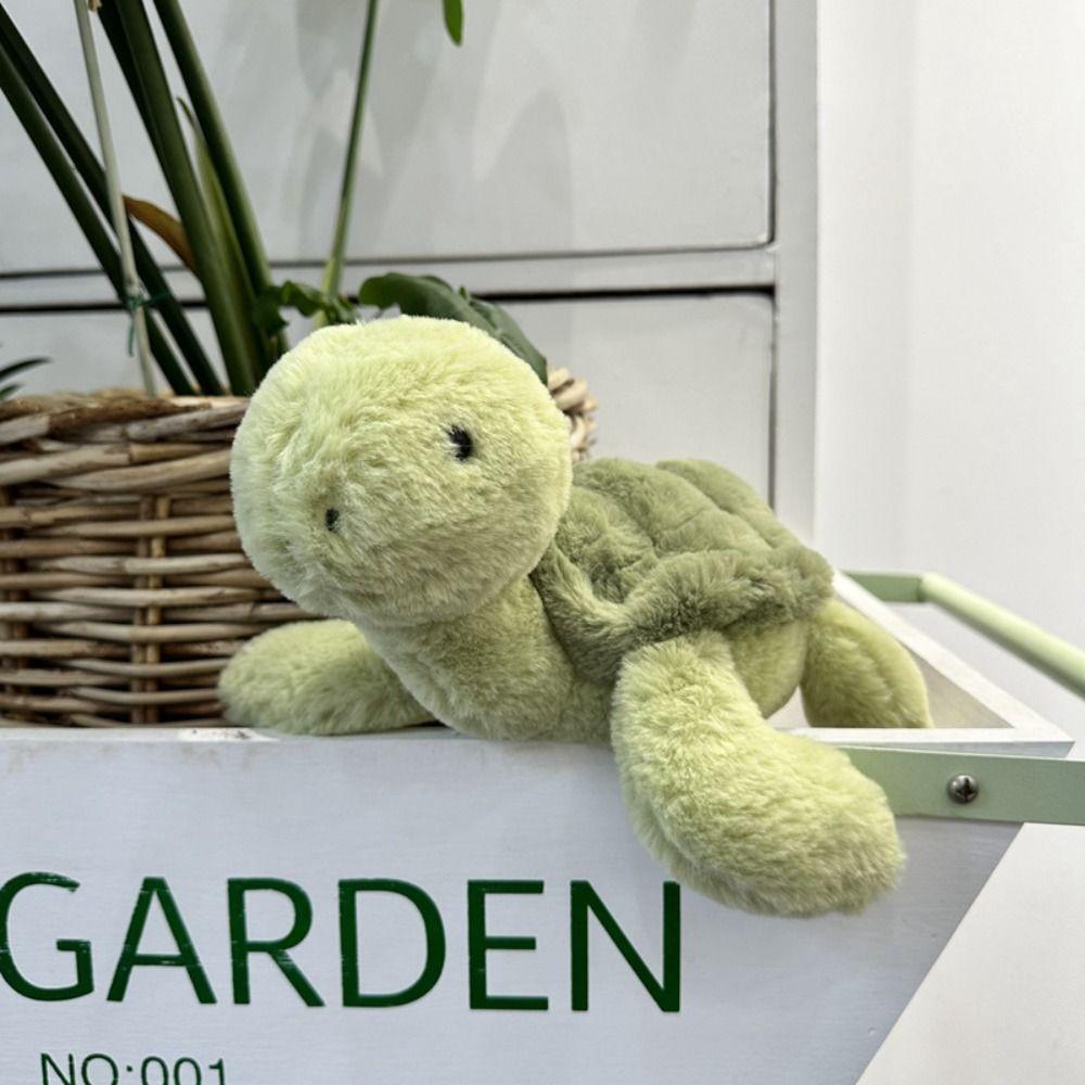 Stuffed Doll Realistic Tortoise Plush Toys Soft Sea Turtle Plush Toy  Kids Birthday Christmas