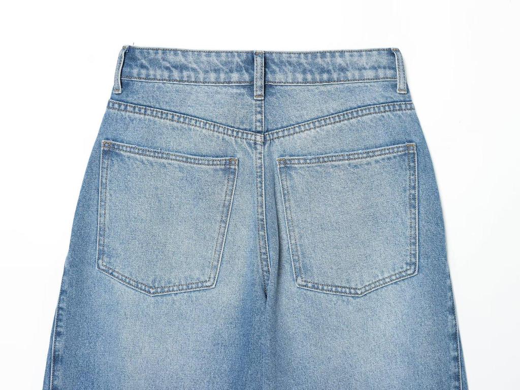 European & American Women's High-Waisted Loose Balloon Jeans - Trendy INS Style