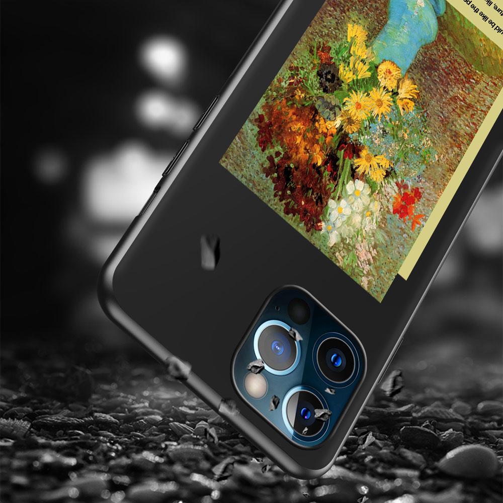 Van Gogh Art Case for Apple iPhone 13 14 Plus 11 12 Mini 15 Pro Max 7 8 SE 2020 X XS XR Silicone Soft Phone Cover