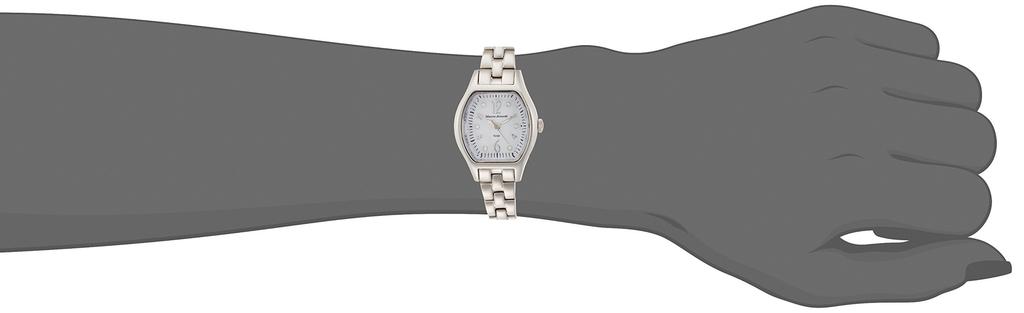 Mauro Geraldi MJ050-2 Solar Watch with Cut Glass and Rhinestones, Silver