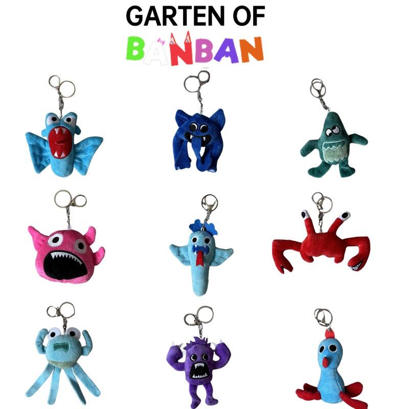 Garten Of Banban Plush Keychain Cute And Colorful Hanging Accessory