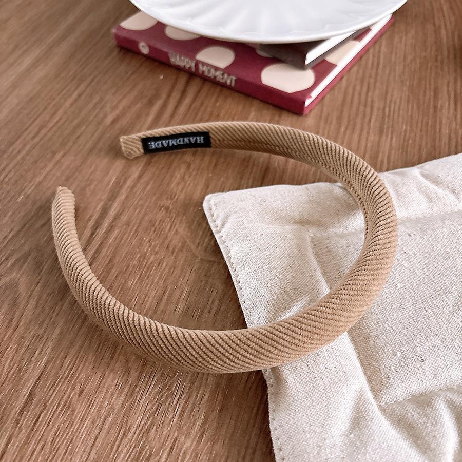 Korean Winter Simple Sponge Headband Hairbands Scrunchies Women Girls Children Hair Head Hoop Bands Accessories Headdress Headwe