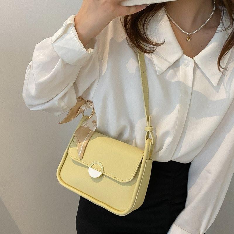 Stilvolle Sommer-Quadrattasche für Damen mit weicher Textur, vielseitig, Crossbody-Design