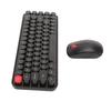 Typewriter Keyboard and Mouse Combo 68 Keys 2.4GHz Stable   Battery Powered Retro Typewriter Keyboard for  