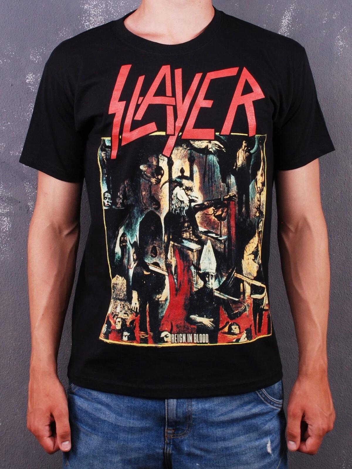

Slayer - Reign In Blood Black T-Shirt testament L