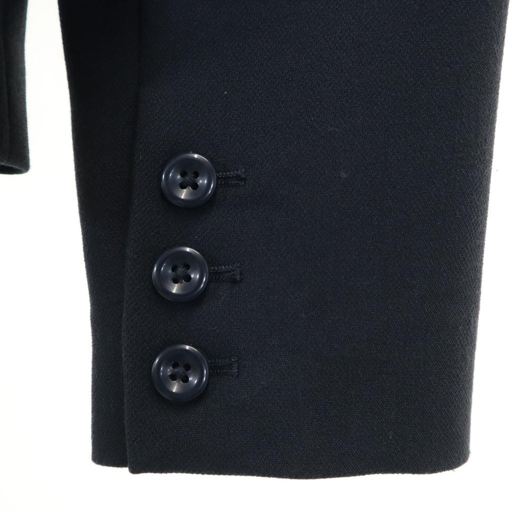 Emporio Armani Long Sleeve Jacket 40 Navy System Women Used