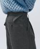 INTEMPOMOOD Retro Stripe Wide Slacks_Gray