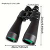 Zooms Binocular Magnification Plastic Texture Suitable for Bird Watching Camping and Hiking Ergonomic Nonslip Grip