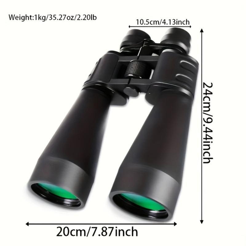 Zooms Binocular Magnification Plastic Texture Suitable for Bird Watching Camping and Hiking Ergonomic Nonslip Grip