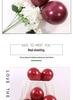 Cherry Red Double Layer Latex Balloons for Weddings and Festivals