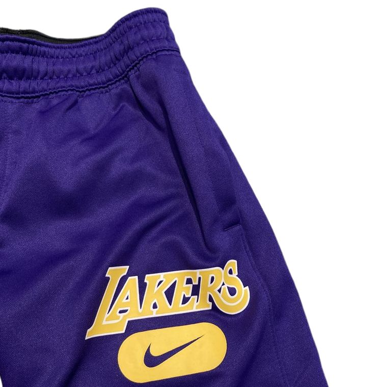 Nike NBA Lakers Training Warm-Up Jogger Pants Kids Bottoms 3Z2B7FELM-LAK