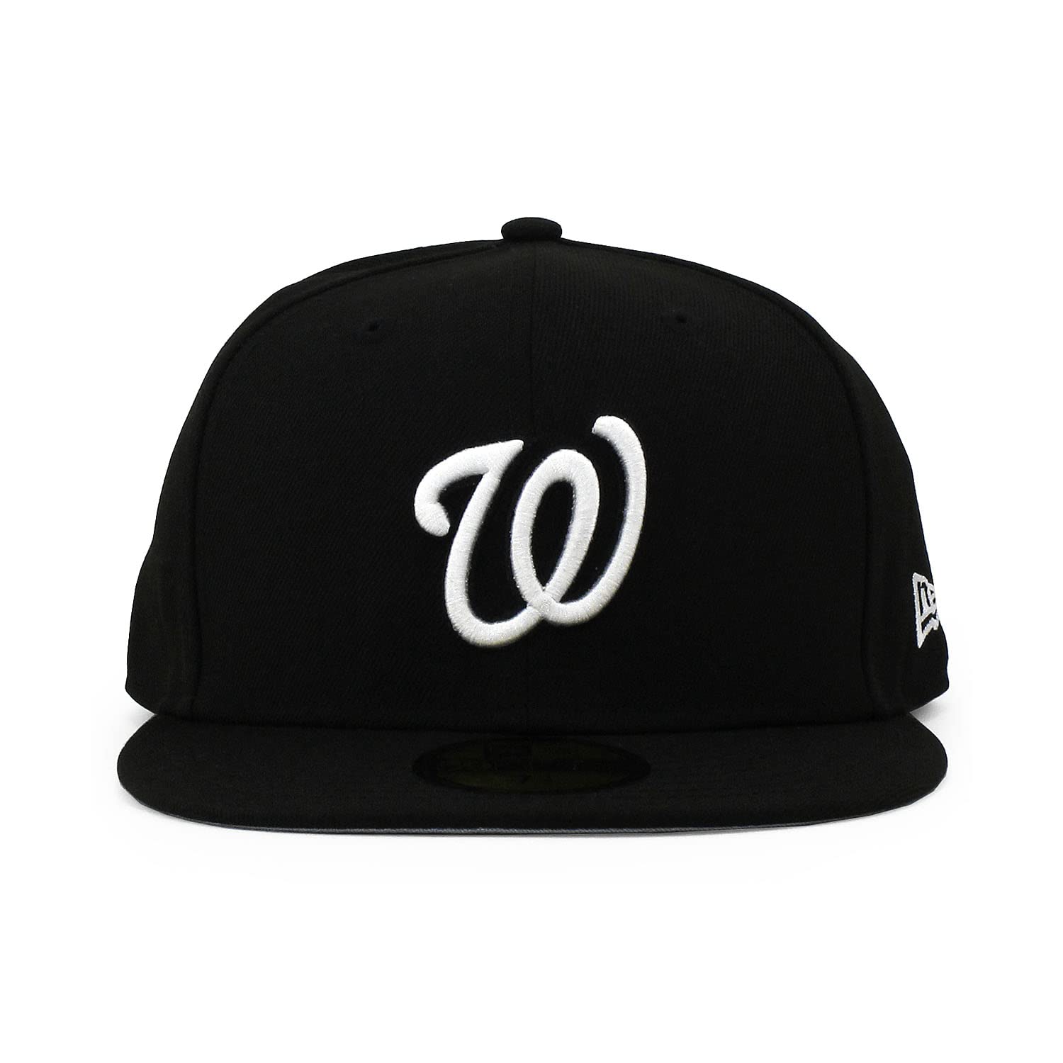 

[New Era] 59FIFTY Washington Nationals [MLB TEAM-BASIC FITTED CAP] ВАШИНГТОН НЭШНЛС Шапка Высшей лиги бейсбола Черная (8-14 (приблизительно. 65,4 см))