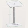 Adjustable Laptop & Tablet Floor Stand with LED Light