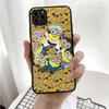 Case for Xiaomi Poco X6 X4 M5 M6 F5 F6 C65 C55 C50 C51 C40 Redmi Note 7 8 14C A3X 13C 12C 11 10A 9C Pro Black Sofe Cover MI30 Cute Minions