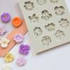 DIY Cake Mould Sunflower Rose Flowers Shape Silicone Cake Mold Simple Household Baking Decoration Tools Chocolate 3D Mould Tools