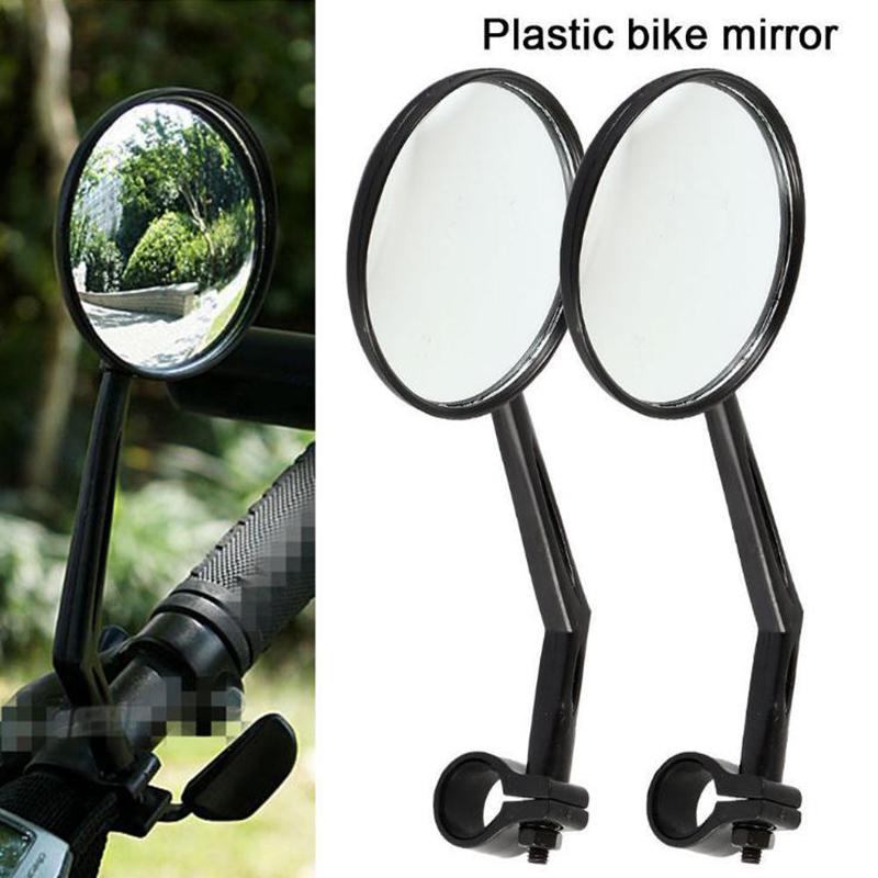2pcs Cycling Riding Bicycle Bike Reflector Mirror 360 Rotation Rearview Mirror