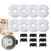 Replacement Filter For Cat Water Drinking Fountain Replaced Filters For Pet Round Fountain Dispenser Multi-Filtration System