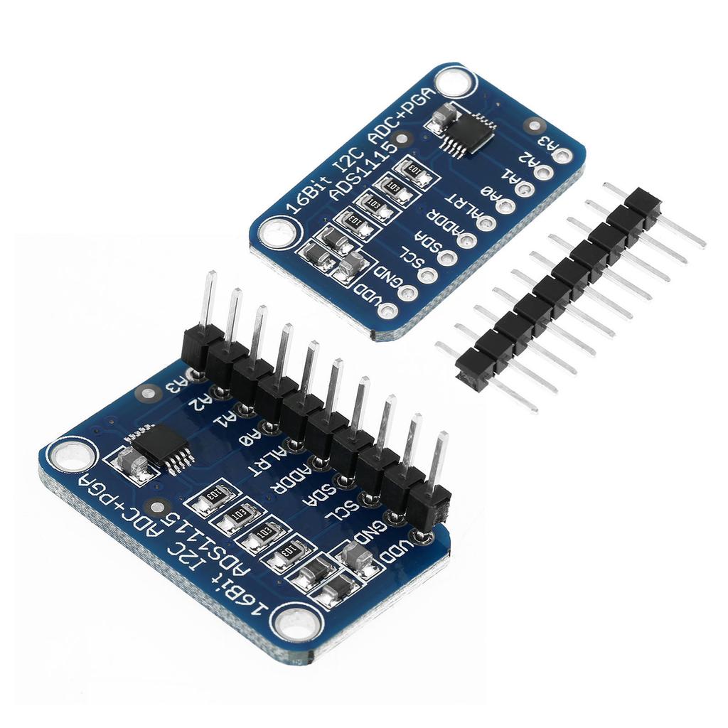 16 Bit I2C  , Analog to Digital Converter Module with Programmable Gain Amplifier, for   Controller Development Board