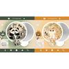 Portable Cartoon Folding Fan – Cute Mini Round Fan for Women and Kids