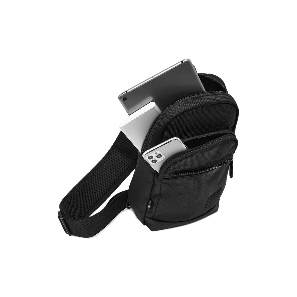 New LiNing Sports Life Collection Polyester Shoulder Bag, Crossbody Bag, Sling Bag Regular Unisex Black ABDT287-1