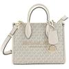Mirela Small Handbag 35F2G7ZC5B 2WAYShoulder Signature White PVC Women Used