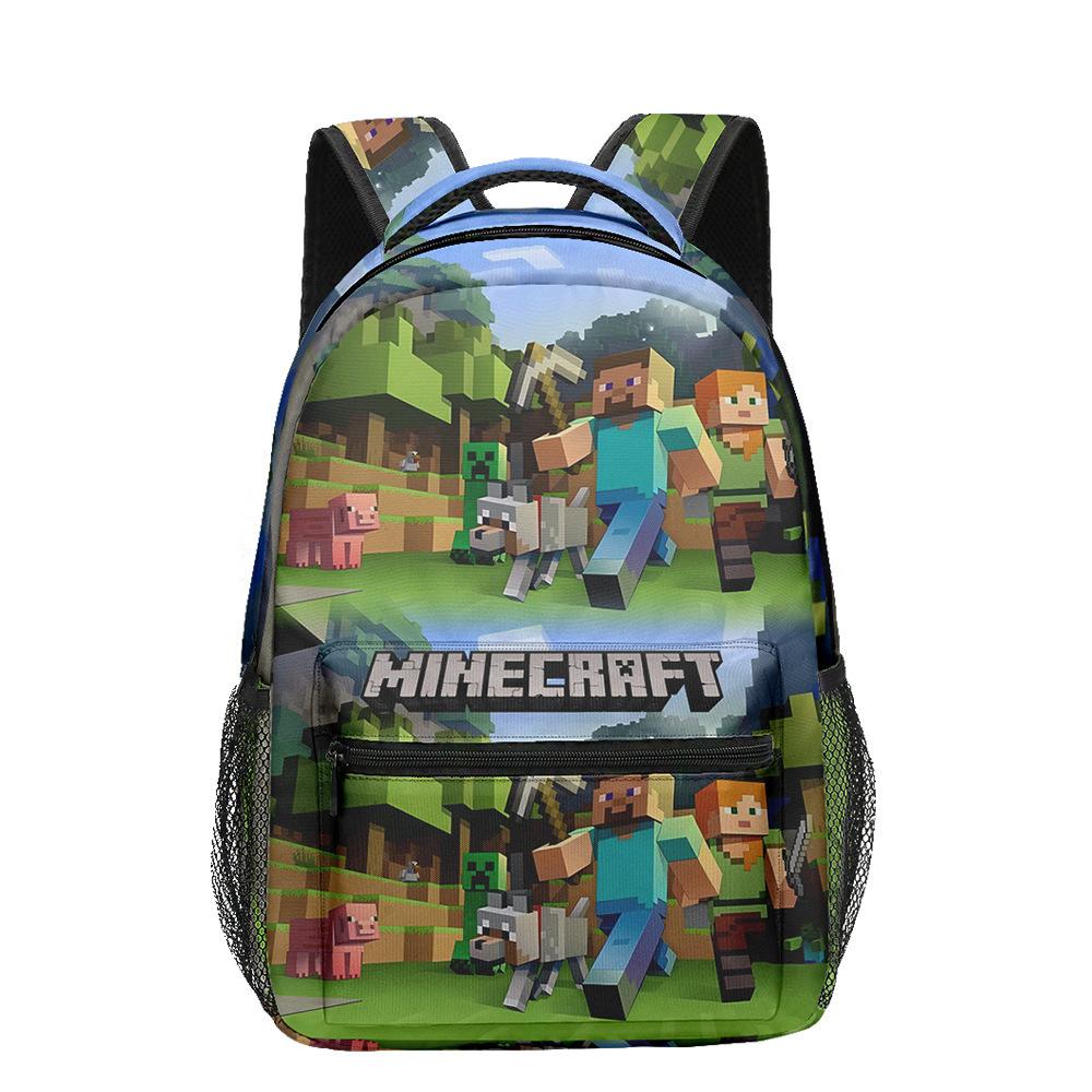 Sac à dos étudiant Roblox Sac à dos imprimé Roblox Sac à dos Mon Monde Sac à dos dessin animé anime pour enfants