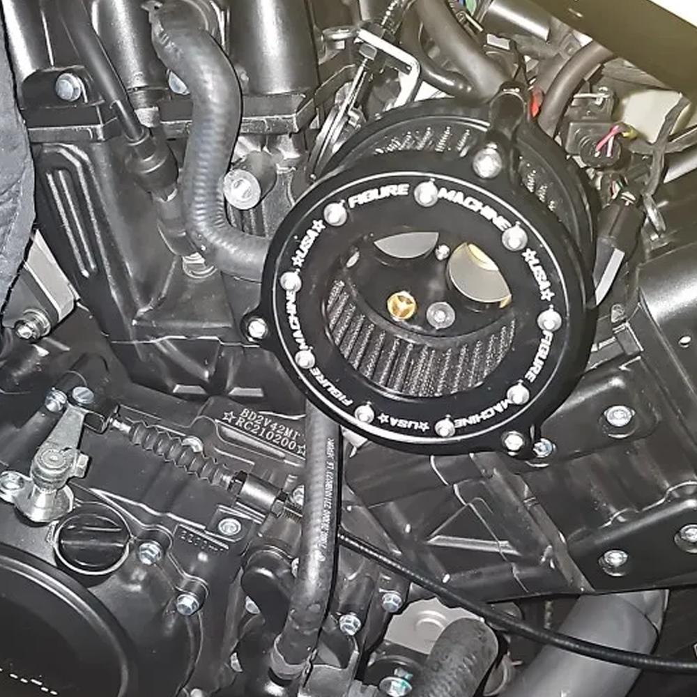 Motorcycle Vintage Air Cleaner Intake Systems Air Filter For Benda BD 300 BD300 KEEWAY-BENDA V302C Keeway V-Cruise 125