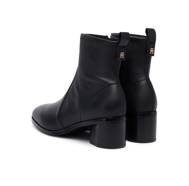 Tommy Hilfiger Th Stretch Leather Bootie