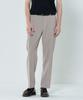 BASIC HOUSE Linen-Like Tapered Fit Slacks Beige Lzpt3104
