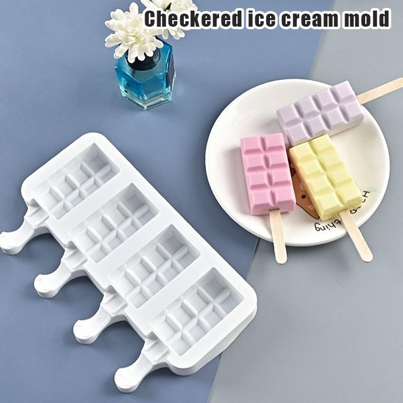 1/2/3 Stück Eis am Stiel Form Lebensmittelqualität Silikon Herz Frucht Schokolade Form DIY Backform Küchenzubehör