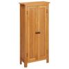 Storage Cabinet 50x22x110 cm Solid Oak