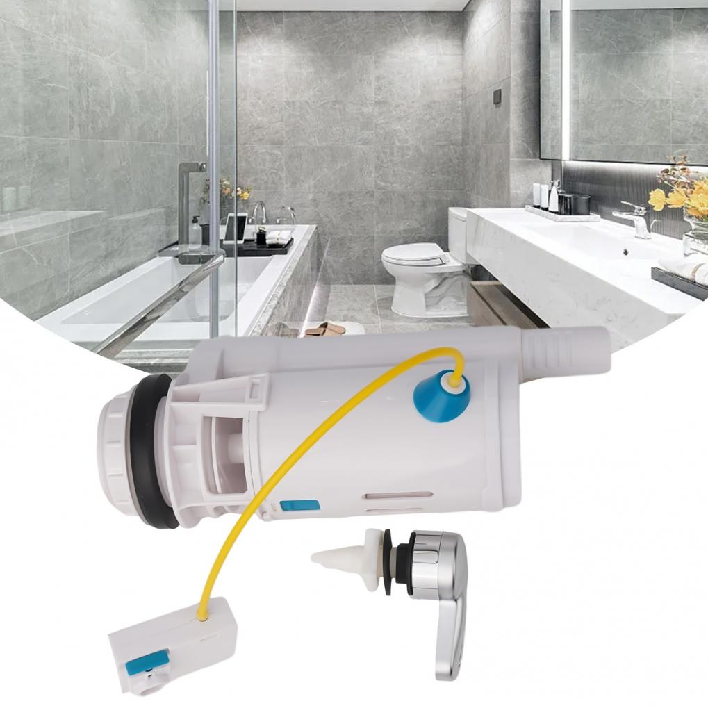 Toilet Tank Dual Flush Valve White Wire-controlled