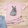 Cute Lionhead Bunny Rabbit Sketch Premium Unisex T-shirt