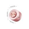 Mini Small Clip Fan Portable Silent Mini Bladeless Electric Fan 3 Speeds Clip-on Charging Fans For Shirt Whirlwinds Waist Clips