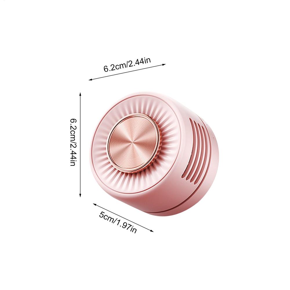 Mini Small Clip Fan Portable Silent Mini Bladeless Electric Fan 3 Speeds Clip-on Charging Fans For Shirt Whirlwinds Waist Clips