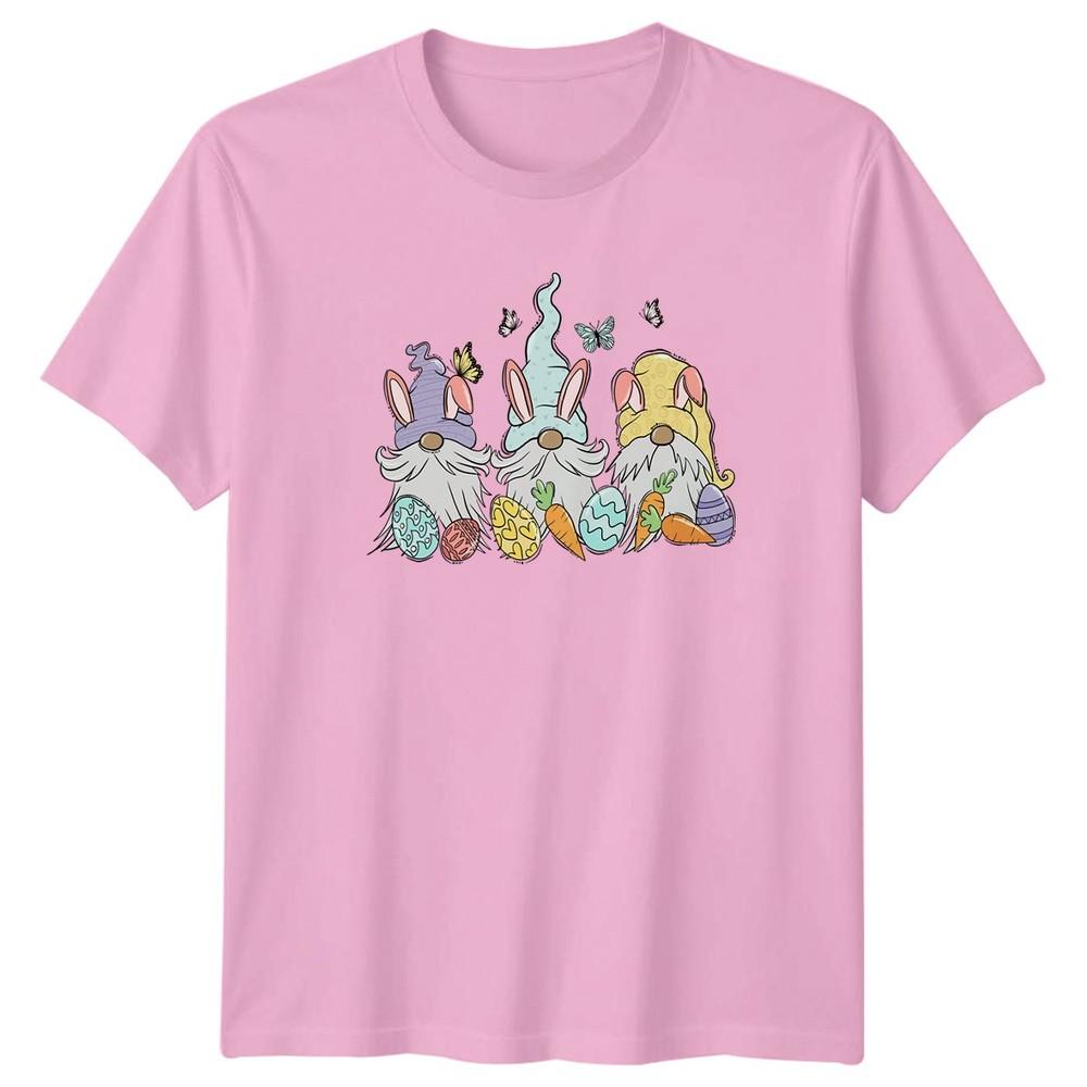Three Easter Gnomes Bunny Ears TShirt Bunny Gnomes Easter Gift For Him And Her