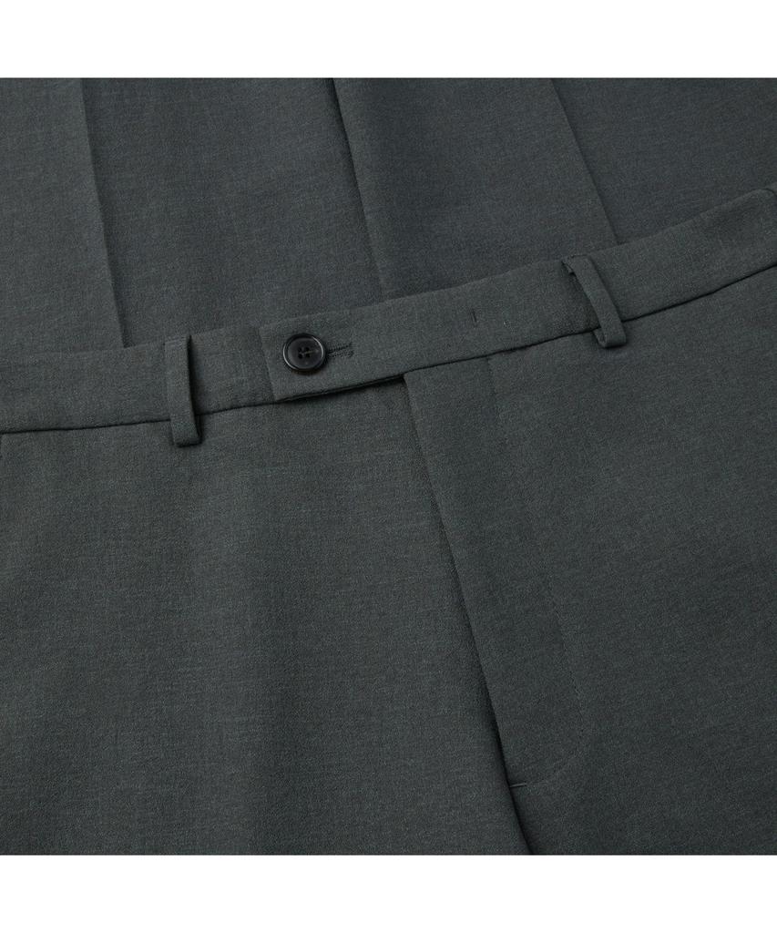 Keoseuuteommellou Gray Regular Fit Textured Setup Pants Cwpam26401Gyd