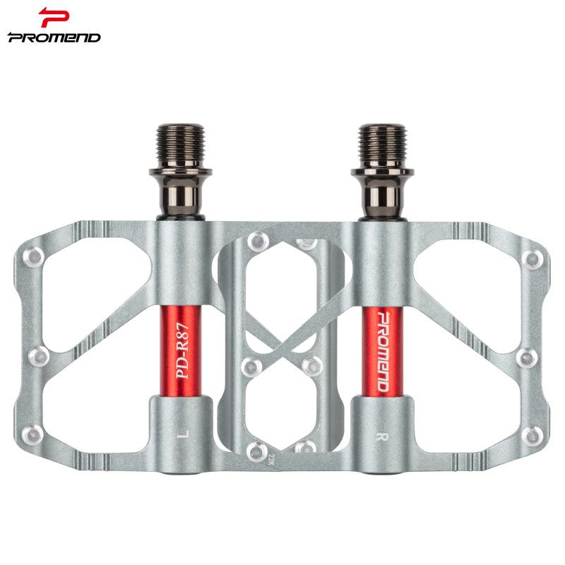 PROMEND M86 Aluminum Alloy Three-Bearing Bicycle Pedals for Mountain and Road Bikes