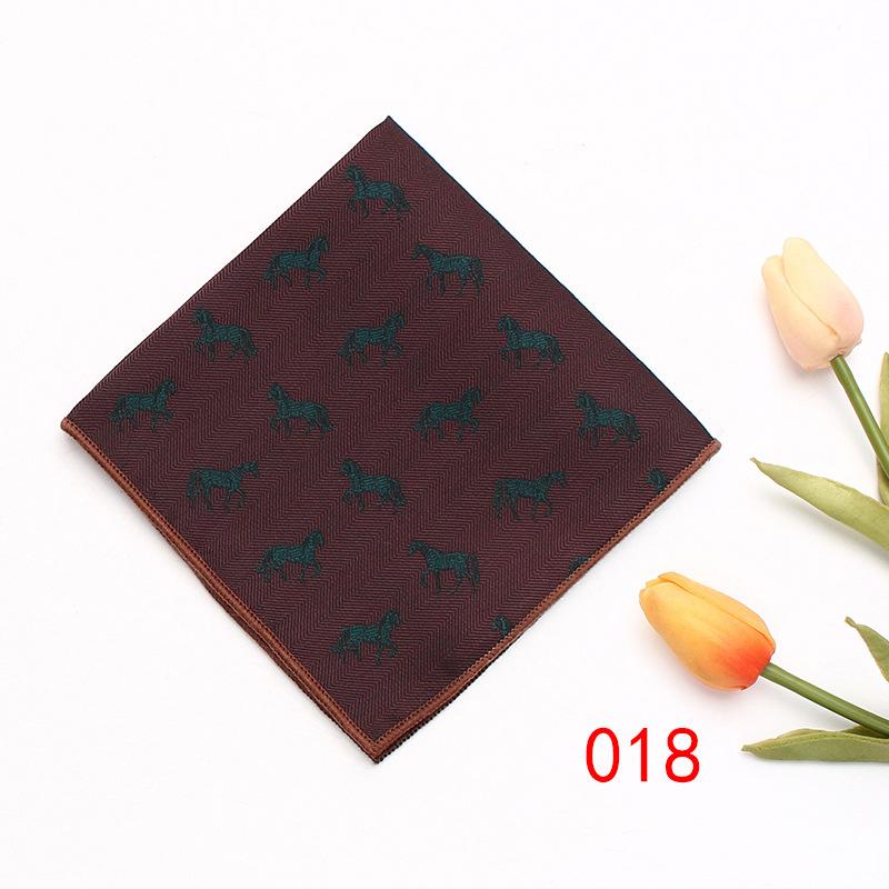 Men'S Business Suit Pocket Towel Pattern Wedding Chest Towel Handkerchief Banquet Small Square Towel Suit Accessories