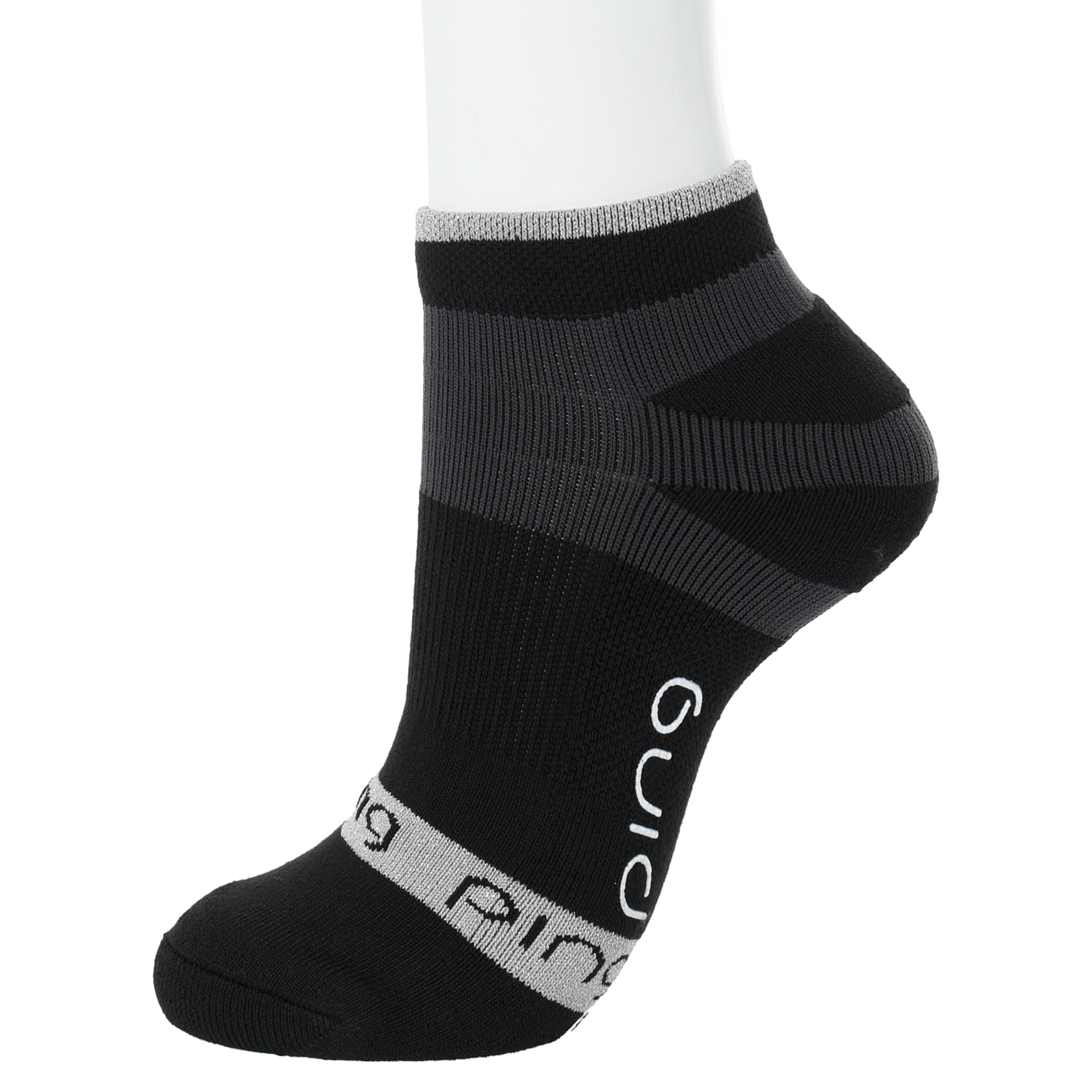 

Antibacterial and Deodorizing Ankle Socks Prevents Golf Socks FR [Ping Apparel] Women s (Heel Hold Slipping) / / 622-4186190 010_Black