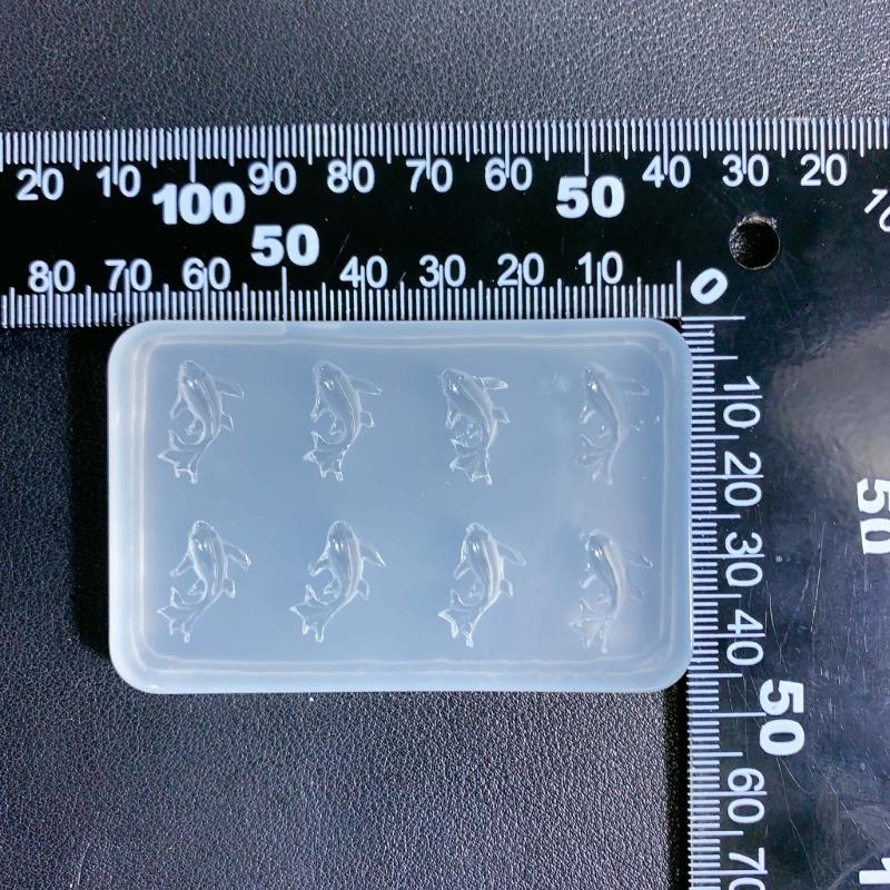 Unique Cat Shaped Decorations Mould Easy To Demould Silicone Ornaments Mold