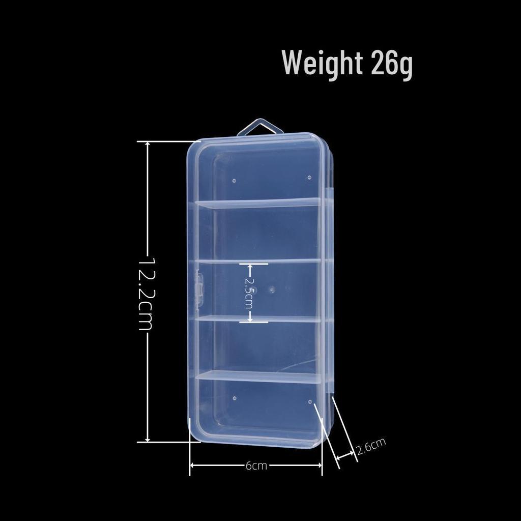 Scatola Porta-Esche e Amo Multifunzione Portatile per Accessori da Pesca