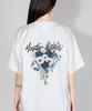 MONSTER REPUBLIC Movement Flower Midnight Blue T-Shirt White