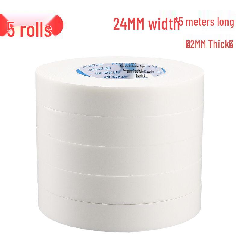 High Viscosity Thick Foam Double-Sided Tape - Strong Adhesive Stickers, 3M Length