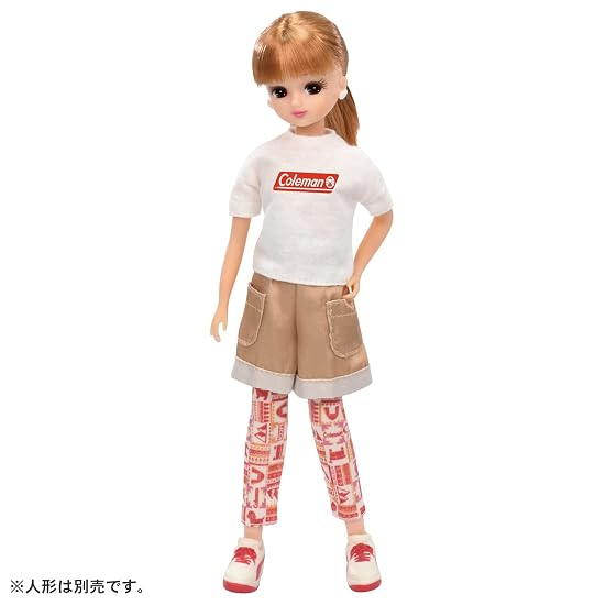 Takara Tomy Licca-chan Dress LW-11 Exciting Outdoor Outfit, Dress-up, Pretend Play, Toy, Ages 3 and