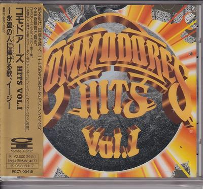 CD COMMODORES - HITS Vol.1  PCCY00415 Japan Soul/Funk Used
