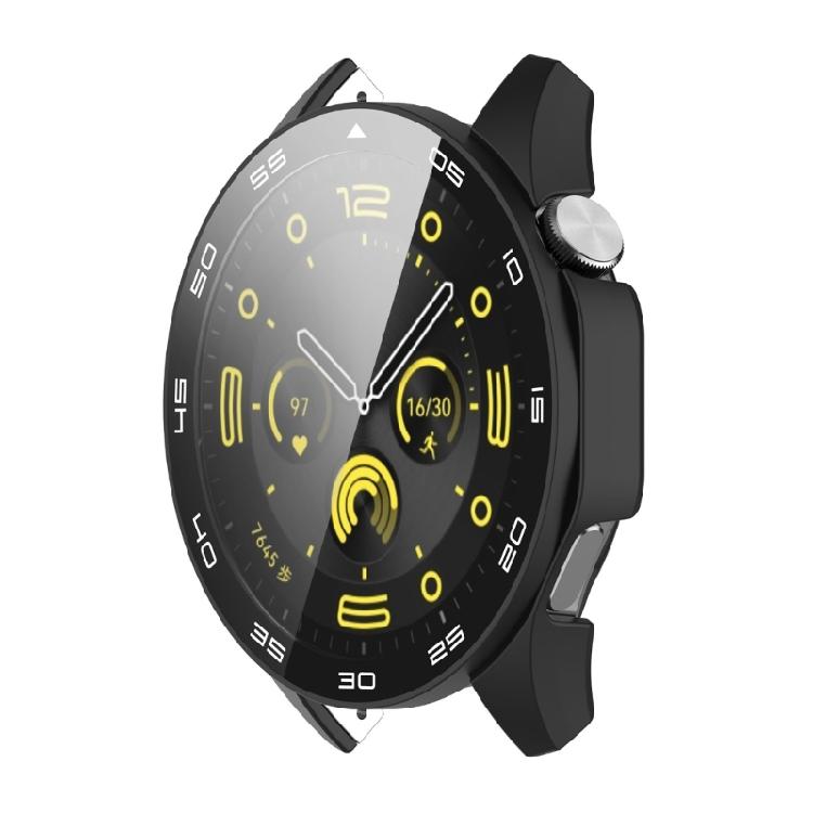 Smartwatch Tempered Glass Protector Cover for Watch GT4 46mm Case Bumper Shells