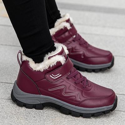 Elderly Shoes Autumn and Winter Velvet Warm Snow Boots Sports Shoes Middle-aged and Elderly Casual Shoes Couple Walking Shoes Cotton Shoes