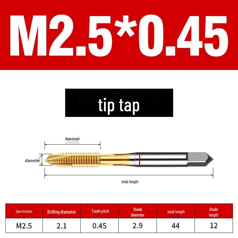 High-Strength Alloy Stainless Steel Tap with Spiral Groove and Anti-Breakage Design