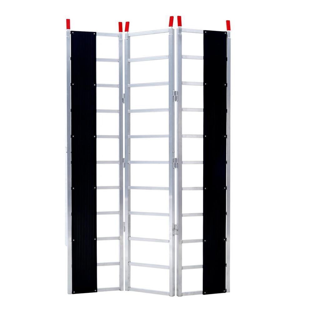 85" X 54" Extra Wide Aluminum Foldable Ramp 1500LBS Capacity Loading Ramp